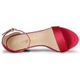 thumbnail image 4 of Women's Ankle Strap Chunky Heels Sandals, 4 of 6