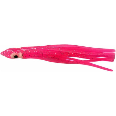 Fishing Squid Skirts Lures Octopus Skirts Trolling Lures Soft Plastic Lures Fishing Tackle Squid Skirts Fishing Bait for Saltwater Bass Salmon Trout Pack of 10