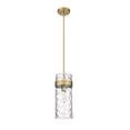 thumbnail image 7 of 3035P6-MB-Z-Lite-Fontaine - 1 Light Pendant In Transitional Style-15 Inches Tall and 5.5 Inches Wide-Matte Black Finish, 7 of 7