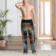 thumbnail image 2 of Naloa Roblox Print Pajama Pants Men, PJ Bottoms, Sleep & Lounge Pants-Small, 2 of 6