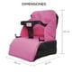 thumbnail image 4 of Travel Booster Portátil Asiento Elevador de Viaje para Bebés Color Rosa Baby Gaon  GN-TBS01, 4 of 9