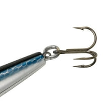 Rebel Track Down Minnow Slick Slow Sinking Slick Black Minnow 2 1/2" 5/32 oz.