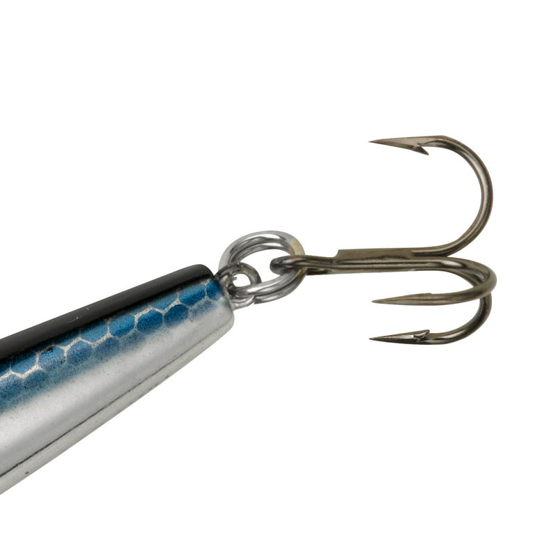 Rebel Lures Tracdown Minnow Slow-Sinking Crankbait Fishing Lure - Great for  Bass, Trout and Walleye, Slick Black Minnow, 3 1/2 in, 3/8 oz, Plugs -   Canada