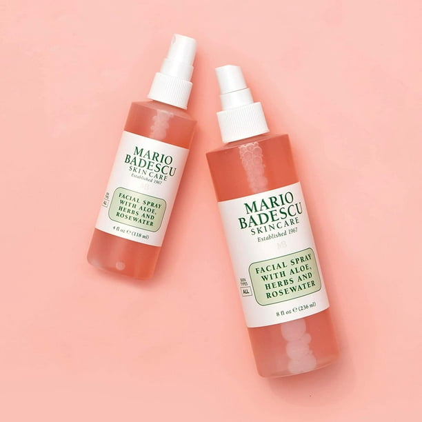 Mario Skin Care Facial Spray Aloe Herbs and Rosewater, fl oz Walmart.com