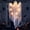 Warm White, variant on Ayieyill Halloween Ghost Decor with Blue LED Light, 47” Light up Hanging Ghost Halloween Yard Porch Decorations Outdoor