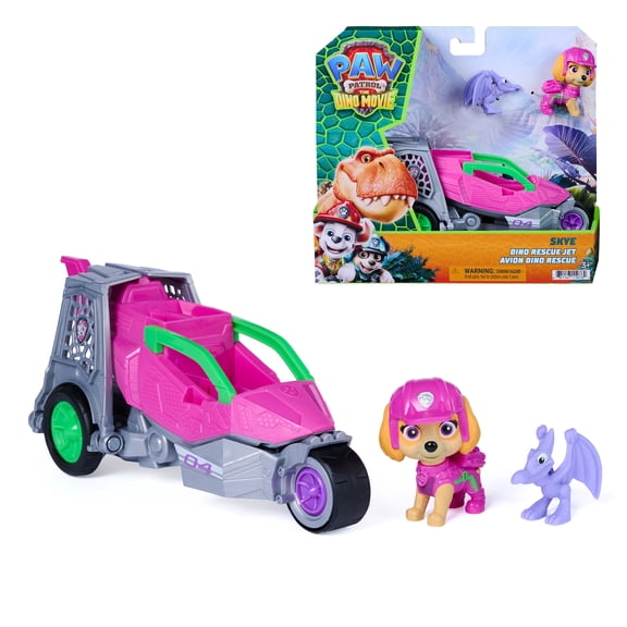 PAW Patrol: The Dino Movie Skye Dino Rescue Jet, Ages 3