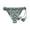 Z-Green177, variant on Womens Bohemian Swimwear Ladies Summer Beach Bathing Suit Crochet Bikini Briefs Solid Color Side Tie Lined Knitted Swim Bottoms