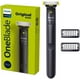 thumbnail image 2 of Recortadora y afeitadora híbrida PHILIPS One Blade Face que no irrita, 2 of 2
