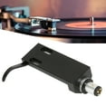 thumbnail image 1 of Turntable Headshell, Vinyl Stylus Holder Phonograph Head Stylus Holder Universal  Turntable Phono Headshell Mount Replacement With 4  Wires, 1 of 8