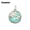 Turquoise, variant on Turtle Tortoise Chakra Crystal Stone Quartz Animal Pendant Necklace Jewelry Gift-Turquoise