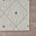 thumbnail image 6 of LR Home Victoria 8' x 10' Blue/Gray Diamond Indoor/Outdoor Area Rug, 6 of 8