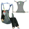 EZ Assistive Universal Body Patient Lift Sling, Lightweight Mesh Fabric, Harness with 4 Loops, Gray, 500 lbs Capacity, Large