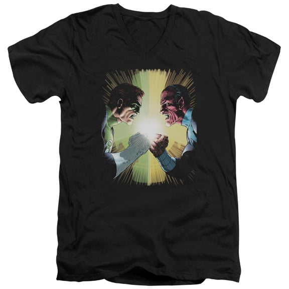 Green Lantern - Gl #60 Cover - Slim Fit V Neck Shirt - XX-Large