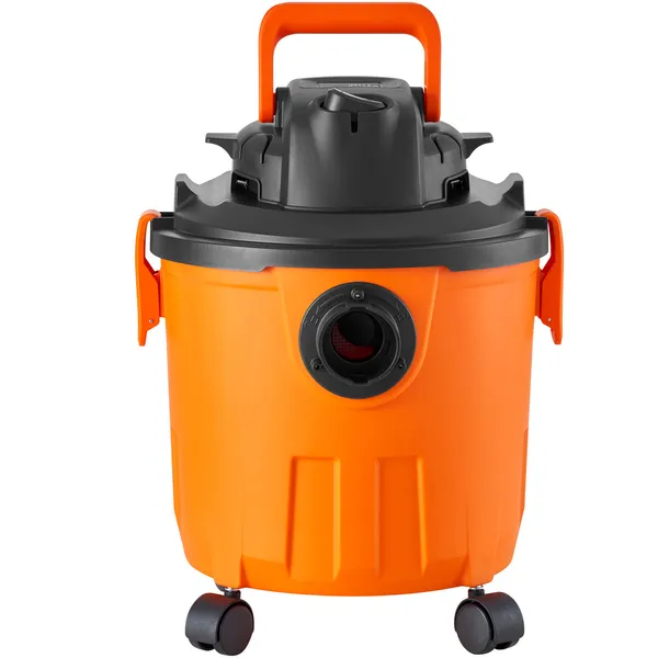 Unbranded 5 Gal, 6 HP, Corded Electric, Cartridge Wet/Dry Vacuum Cleaner, Black with Blower and Attachments