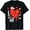 Black-36, variant on Cute Valentine Shirt Women Funny Love Graphic T-Shirt