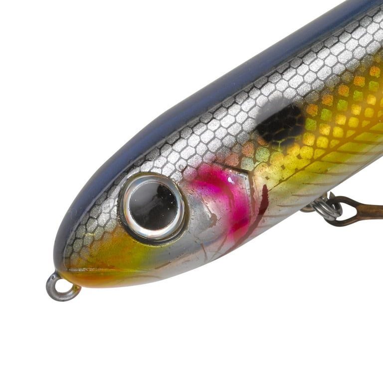 Heddon Super Spook Topwater Wounded Shad 5 7/8 oz. 