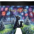 thumbnail image 4 of Happy New Year Scottish Terrier Family Cheer Winter Midnight Firework All Over Print Boxer Briefs Underwear for Men Dad Scottie Dog Lover Gifts - 02025, 4 of 6