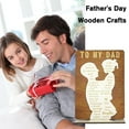 thumbnail image 3 of To My Dad Father's Day Cute Things Gift For Dad From Daughter Birthday Lot I4 K3F5, 3 of 8