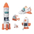 thumbnail image 4 of Space Shuttle Rocket Toys Kits de construcción de bricolaje, juguetes de aventura , juguetes educativos de ciencia para niños a partir de 3, 4 of 8