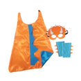 thumbnail image 2 of Disfraz de Halloween Colco Cosplay Dinosaurio con Guantes Naranja Azul Claro, 2 of 8