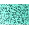thumbnail image 1 of Ahgly Company Indoor Rectangle Oriental Turquoise Blue Industrial Area Rugs, 8' x 12', 1 of 4