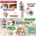 thumbnail image 2 of Instrumentos musicales LOOIKOOS de madera para niños pequeños, 22 piezas con bolsa de almacenamiento, 2 of 6