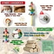 thumbnail image 2 of LOOIKOOS Instrumentos musicales para niños pequeños Instrumentos de percusión de madera Juguete para niños Bebé Preescolar Juguetes musicales educativos Set para niños y niñas con bolsa de almacenamie, 2 of 6