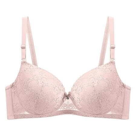 Amzcrzy Minimizer Bra for Women - Plus Size Bra with Underwire Woman s Full Coverage Lace Bra Unlined Non Padded Bra
