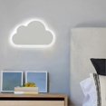 thumbnail image 5 of Modern Cloud Wall Lamp Soft Warm/White Light Eye Protection Living Room Nursery Boys Girls Kids Bedroom Bedside Plug-in Night Lamp 26-27s, 5 of 5