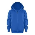 thumbnail image 5 of Ccpelsie Boys Girls Hoodie Kids Jacket Youth Zip Up Sport Hooded Sweatshirt Teen Winter Warm Coat for Toddler(Blue,8-9 Years), 5 of 7