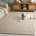 thumbnail image 3 of SAFAVIEH Micro-Loop Blazhe Floral Area Rug, Gold/Ivory, 4' x 6', 3 of 11