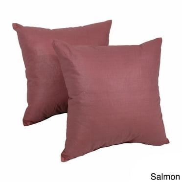 Blazing Needles Chintz 16-inch Square Indoor Throw Pillows (Set of 2)