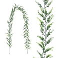 thumbnail image 1 of (Eucalyptus-Hoarfrost, total length about 178cm) artificial vine rattan, 1 of 11