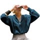 thumbnail image 2 of Sudaderas con Capucha para Mujer, Conjuntos de Moda de Otoño, Sudaderas Deportivas, Chaquetas con Cremallera de Invierno Estilo Y2K, Tops Oversize y Ropa Azul L, 2 of 8