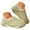1-Green, variant on Womens Winter Mule Slippers Plush Fleece Lined Warm Slip on Platform Clogs Waterproof Walking Shoes with Arch Support