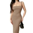 thumbnail image 1 of Elegant Summer 2025 New Slim Fit Maxi Dress in Chic Style for Women, 1 of 8
