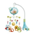 thumbnail image 1 of Musical Crib Mobile Bell Cano con luces de dibujos animados Juguetes de cuna para bebés Juguetes educativos para niños para niños pequeños Cots Azul, 1 of 8