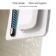 thumbnail image 4 of Accesorios de baño de 2 uds, juego de soporte para cepillos de dientes, accesorios de ducha montados en la pared, extraíbles y reutilizables, 4 of 5