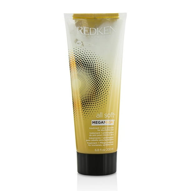 Redken Redken All Soft Mega Mask For Dry Brittle Hair 0ml 6 8oz Walmart Com Walmart Com