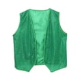 thumbnail image 2 of TAIAOJING Men's Carnival Vest St. Patrick's Day Vest Performance Vest, 2 of 4