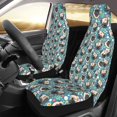 thumbnail image 2 of Yiaed PUG HEAD And Flower Print Car Seat Covers,Universal Auto Seats Protector Fits for Car,SUV Sedan,Truck,Automotive Seat Covers & Accessories(Two packs), 2 of 7