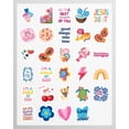 35pcs Cute Stickers Motivational Children Stickers Animal Fruit ...