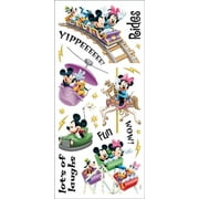 Disney Mickey Stickers & Borders-Amusement Park Rides