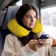 thumbnail image 6 of Xecao Red Hot Chilly Print Memory Foam Cervical Neck Pillow Versatile U-Shaped Pillows for Home,Office,Camping,Travelling,Soft Washable Cover, 6 of 8