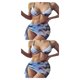 thumbnail image 3 of Toystoory Traje de baño de tres piezas para mujer, traje acolchado con cable dividido, traje de baño a la moda de viaje sin mangas, traje de Type4 NO4, 3 of 6