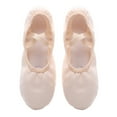 thumbnail image 3 of 1 par de zapatos de baile ligeros sin cordones, zapatos de yoga, suela de gimnasio, zapatos de ballet para niños y adultos, talla 33, 3 of 5