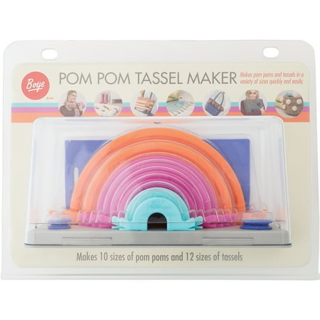 UPC: 0070659949500 | Boye Pom-Pom Tassel Makers-Multiple Sizes