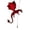 Red, variant on Red Dragon Suncatcher for Window, Stained Glass Style Hanging Pendant with Crystal Chain for Home Garden Wall Decor 7.87in