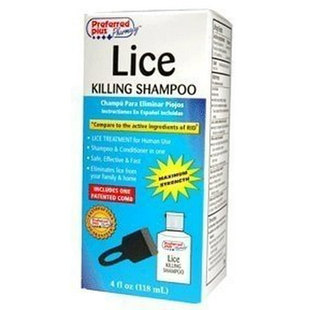 Preferred Plus Lice Killing Shampoo, 4 oz