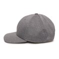 thumbnail image 5 of Outdoor Cap HTR-100 Heathered 6 Panel Cap-Heathered Black, 5 of 8